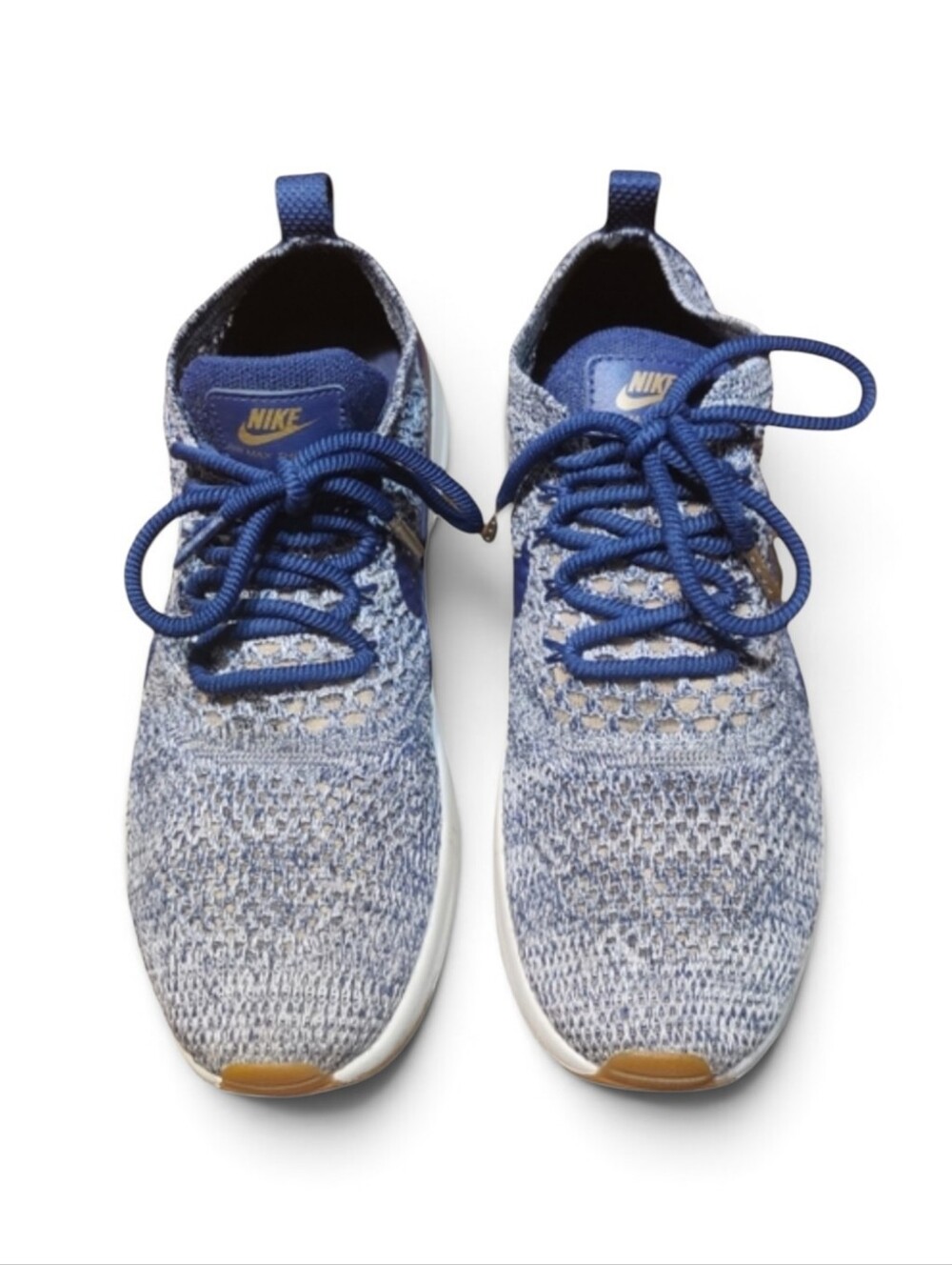 Nike Air Max Thea Ultra Flyknit College Navy Gum Sail Womens Sneakers